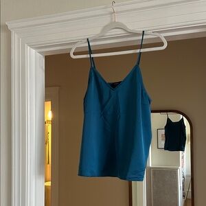 Halogen Teal Spaghetti-Strap Cami